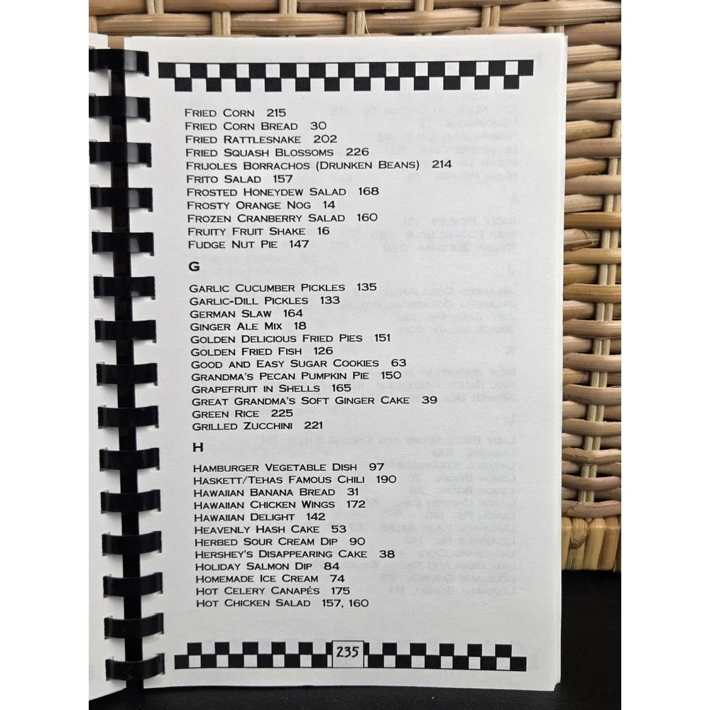 South Texas Traveler Magazine Cookbook Alice, Texas 1996 Spiral Local